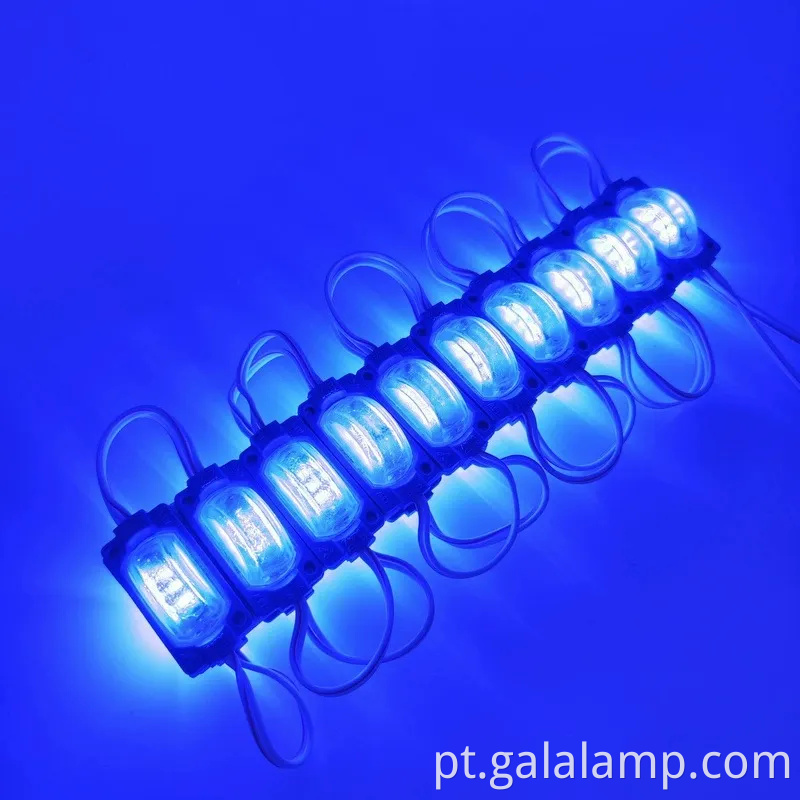 Módulo de fonte de luz lateral de caixa de luz LED ao ar livre com moldagem por injeção